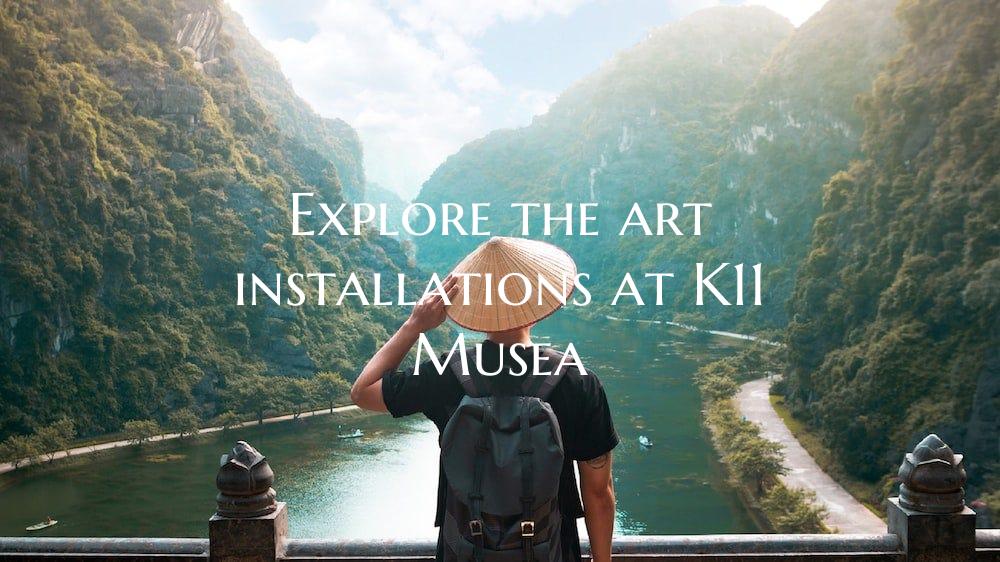 Explore the art installations at K11 Musea