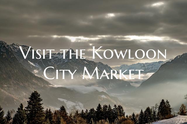 Visit the Kowloon City Market