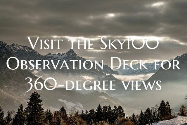 Visit the Sky100 Observation Deck for 360-degree v...